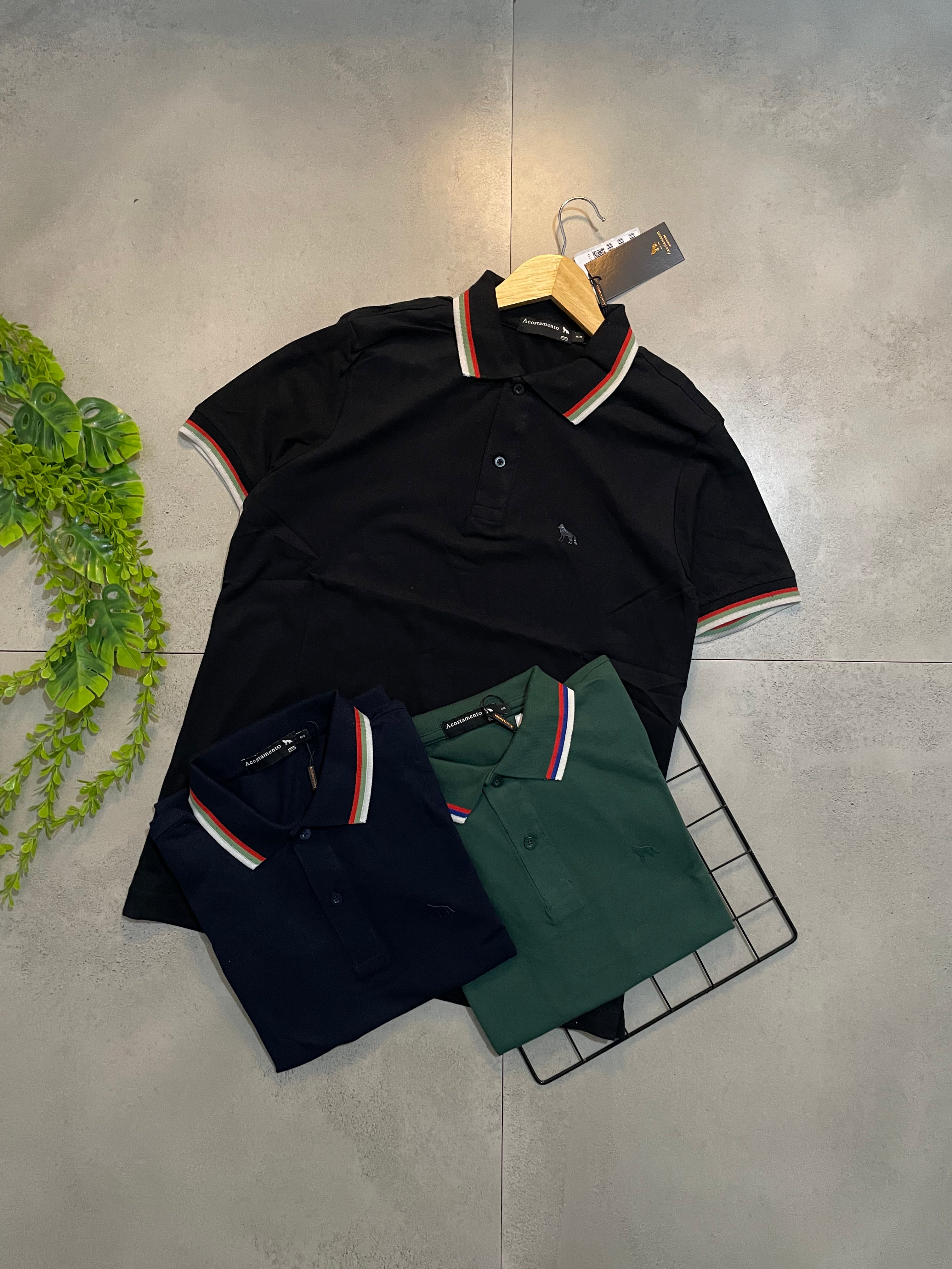 Camisa Gola Polo Acostamento