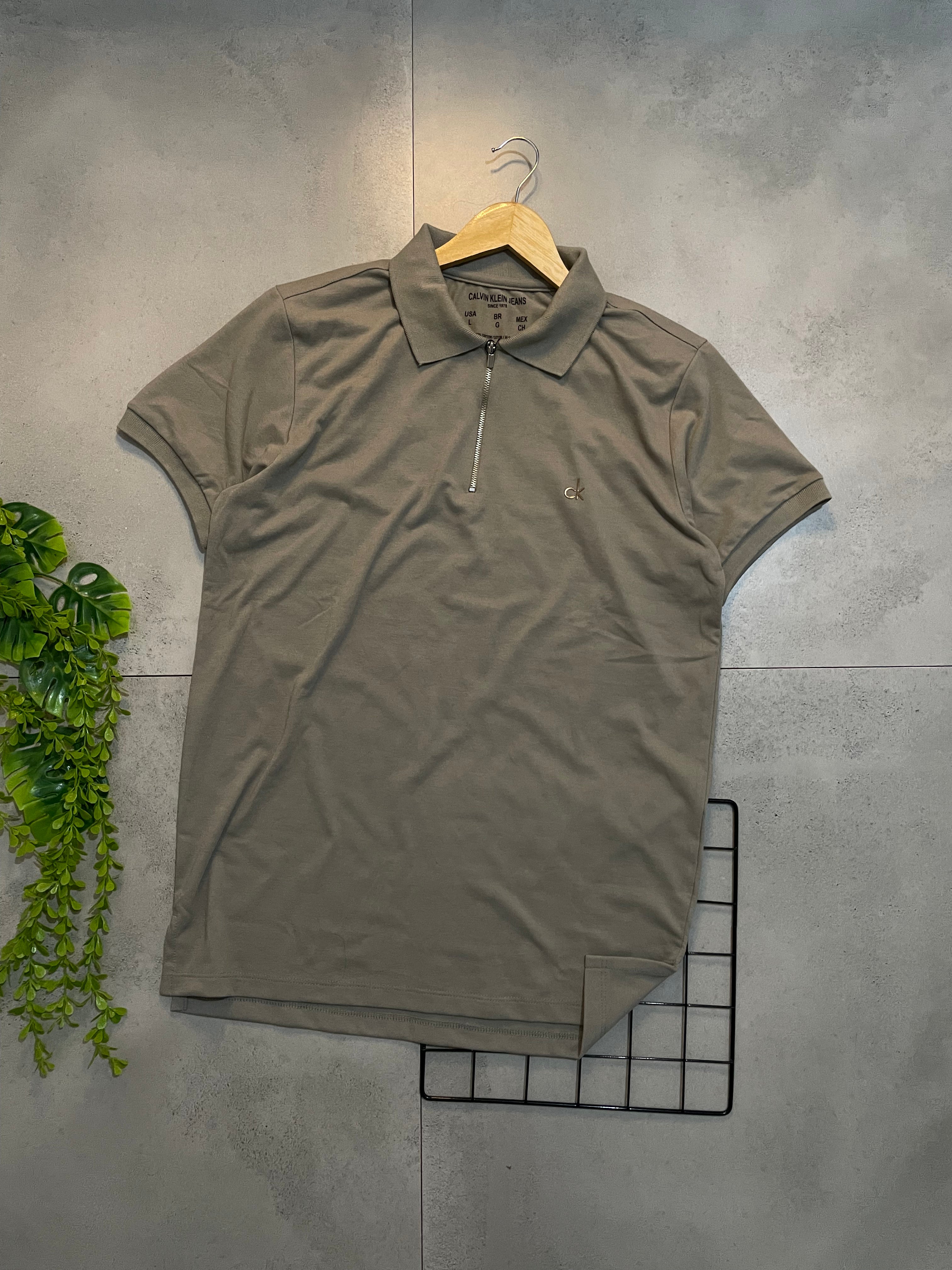 Camisa Gola Polo Calvin Klein