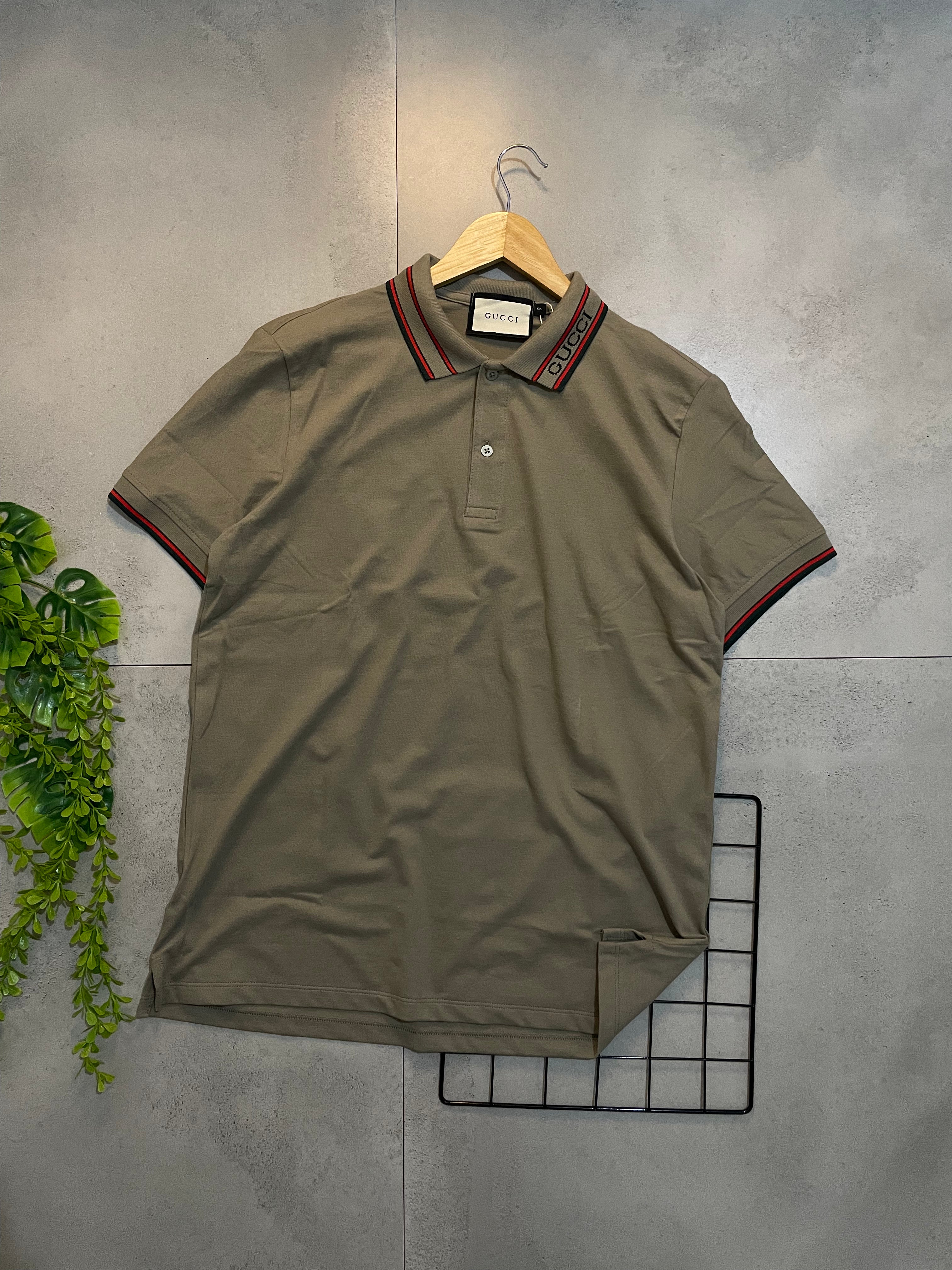 Camisa Gola Polo Gucci