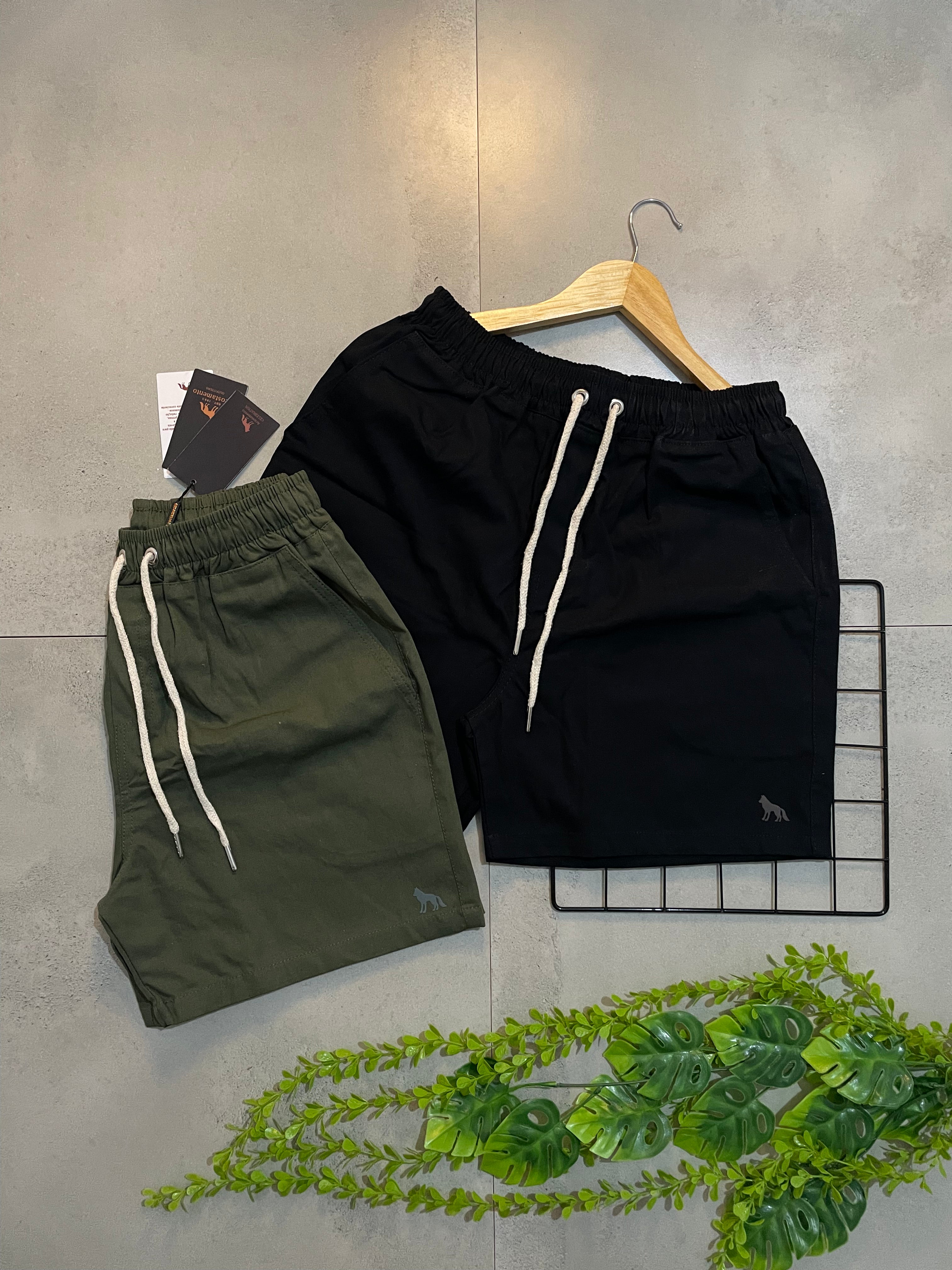 Short Sarja Acostamento